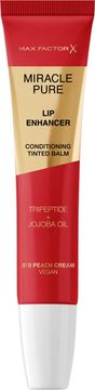 Max Factor Max Factor Miracle Pure Lip Enhancer vlažilni balzam za ustnice z jojobinim oljem - 070 Peach Cream 12 ml