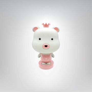 Lampex LED dekorativna svetilka Teddy Bear - roza