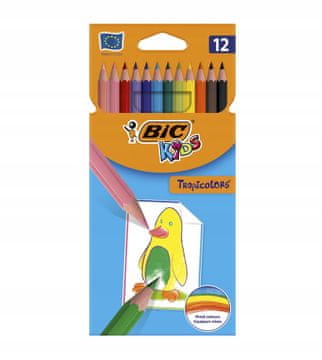 Bic BIC 12-barvne voščenke Tropicolors 2503