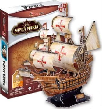 shumee 3D SESTAVLJANKA JADRNICA SANTA MARIA 113 KOSOV 0080