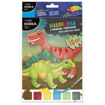 Derform SLIKARNA Z BARVAMI IN ČOPIČEM DINOZAVRJI 1935