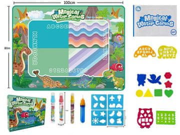 shumee DINO VODNI PISARNIŠKI POVZROČILNIK 100x80 9903