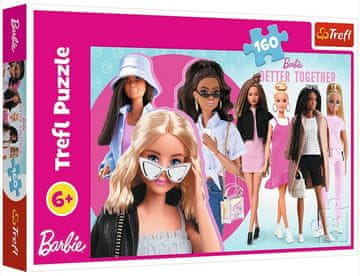 Trefl Uganka 160 Barbie in njen svet 15419