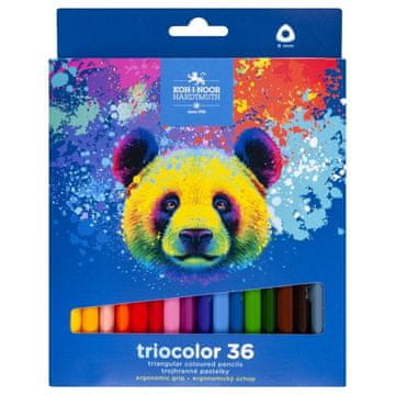 Koh-i-Noor TRI BARVE 3145 36 BARV 9 MM MEDVED 3071
