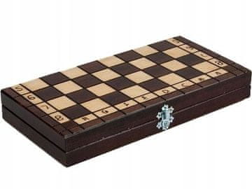 shumee KLASIČNI LESENI ŠAHOVSKI SET 31 CM 2847