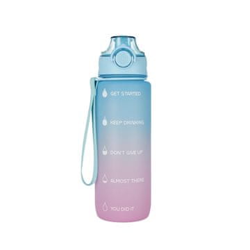 Euro-Trade STEKLENICA 750 ML MODRO ROZA STK 9186