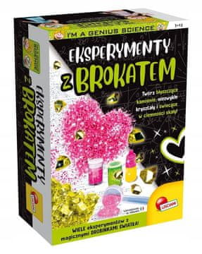 Lisciani Lisciani, jaz sem genialni eksperimentator, z bleščicami sijočih eksperimentov!
