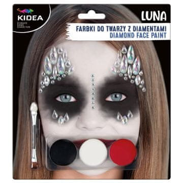 Derform KOMPLET BARV ZA OBRAZ LUNA Z DIAMANTI KIDEA