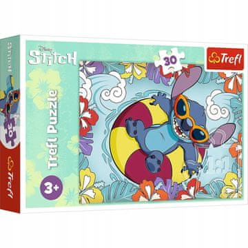 Trefl UGANKA 30 LILO IN STITCH NA POČITNICAH 18305