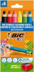 Bic CW6 KOMPLET VEČ SVINČNIKOV + ŠILČEK 7816