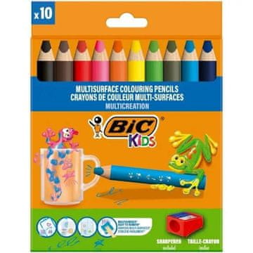 Bic Komplet večbarvnih svinčnikov CW10 + tempera 8370