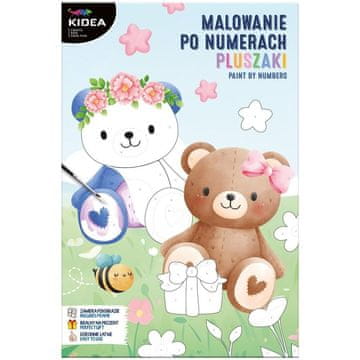 Derform SLIKARANJE PO ŠTEVILKAH KIDEA MEDVEDKI 7049