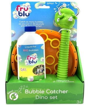 TM Toys FRU BLU_ZEST LOVILCI MEHURČKOV DINO + TEKOČINA 0,4 L 0206