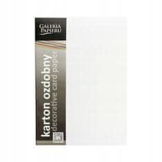 Argo DEKORATIVNI KARTON BISERNO DIAMANTNO BEL (20) 210G/M2