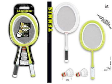 shumee Loparji za badminton na plaži in zunanji loparji + žogice 0569
