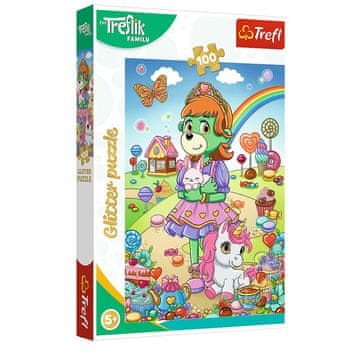 shumee Puzzle 100 bleščic trefliki 14833