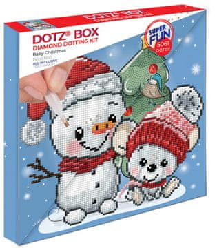 shumee Diamond dotz dotz BOX otroška božična igračka 4868