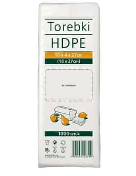 shumee HDPE VREČKE 10X4X27 (1000) 0390