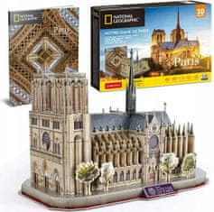 CubicFun 3D PUZZLE NATIONAL GEO NOTR DAME DE PARIS 9865