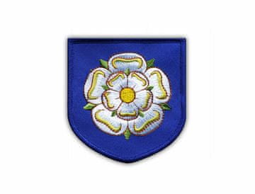 shumee Našitek grb Yorkshire - ščit - magnetna podlaga - vezen našitek/značka/emblem