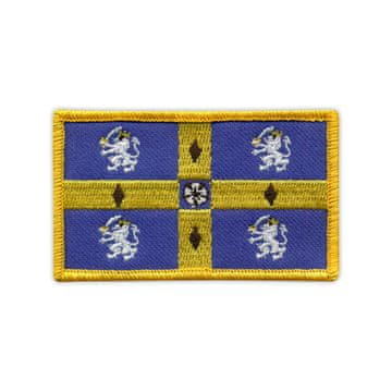 shumee Zastava okrožnega sveta Durham - uporabljana do leta 2013 - likalnik/termo zapečatena podlaga - vezen našitek/značka/emblem
