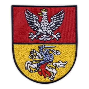 shumee Našitek grba mesta Bialystok - Našiv - Vezeni našitek/značka/emblem