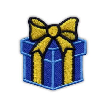 shumee Darilni našitek - moder - Prišiven - Vezen našitek/značka/emblem