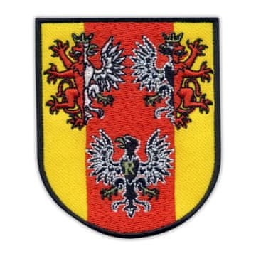 shumee Našitek grba regije Lodž Lodžsko - Našitek - Vezen našitek/značka/emblem