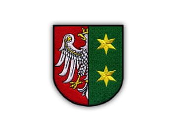 shumee Našitek grba Lubuške regije - Samolepilna podlaga - Vezen našitek/značka/emblem