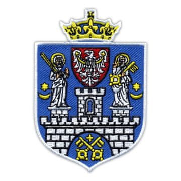 shumee Našitek Nekdanji grb mesta Poznan - Magnetna podlaga - Vezen našitek/značka/emblem