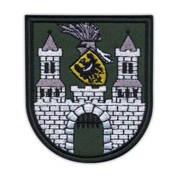 shumee Našitek grba mesta Zielona Gora Grünberg in Schlesien - magnetna podlaga - vezen našitek/značka/emblem