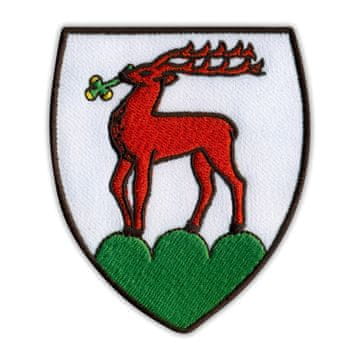 shumee Našitek Jelenia Gora - Grb Jelenje gore - Prišiven - Vezen našitek/značka/emblem