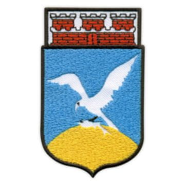 shumee Našitek grba Sopota - Samolepilna podlaga - Vezen našitek/značka/emblem