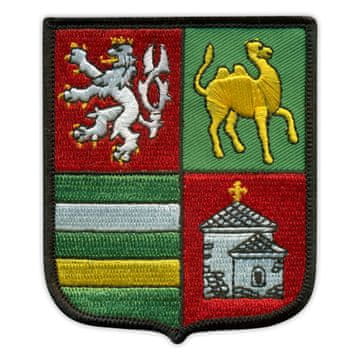 shumee Našitek Plzenskega kraja - grb - Našiv - Vezeni našitek/značka/emblem