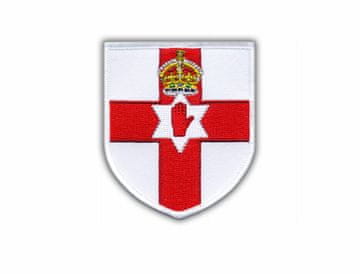 shumee Našitek grba Severne Irske - magnetna podlaga - vezen našitek/značka/emblem