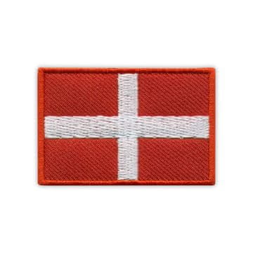 shumee Našitek zastave Suverenega malteškega reda - magnetna podlaga - vezen našitek/značka/emblem