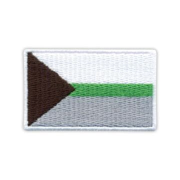 shumee Zastava ponosa Demiromantic - nalepka za likanje / toplotno varjenje - vezena našitka/značka/emblem