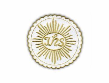 shumee Našitek Host IHS - zlat - likalnik/termo zapečatena podlaga - vezen našitek/značka/emblem