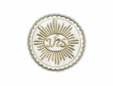 shumee Našitek Host IHS - bledo zlat - Prišit - Vezen našitek/značka/emblem