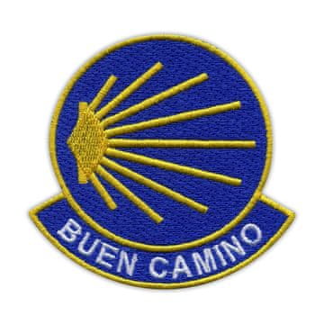 shumee Našitek St. James way - Buen Camino - Prišitje - Vezeni našitek/značka/emblem