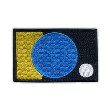 shumee Našitek Zastava Zemlje, James W. Cadle - obroba Merrow - Prišitje - Vezeni našitek/značka/emblem