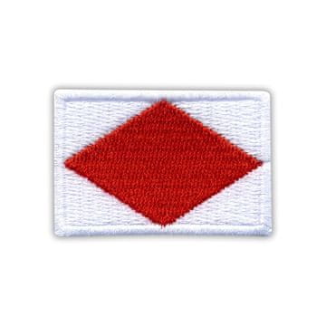 shumee Našitek zastave Foxtrot - Prišitje - Vezen našitek/značka/emblem