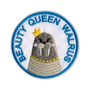 shumee Našitek Kraljica lepote WARLUS - Prišitje - Vezeni našitek/značka/emblem