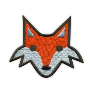 shumee Našitek Cunning FOX - Podlaga za nalepko z likanjem / toplotnim varjenjem - Vezen našitek/značka/emblem