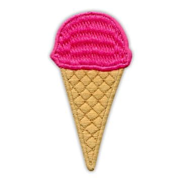 shumee Sladoled Patchion - Sadni sorbet - Prišitje - Vezeni našitek/značka/emblem