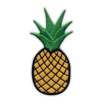 shumee Našitek Ananas - Samolepilna podlaga - Vezen našitek/značka/emblem