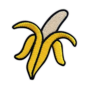shumee Našitek banane - samolepilna podlaga - vezen našitek/značka/emblem