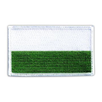 shumee Našitek zastave Saške - magnetna podlaga - vezen našitek/značka/emblem