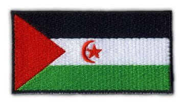 shumee Našitek zastave Zahodne Sahare - nalepka za likanje / toplotno varjenje - vezen našitek/značka/emblem