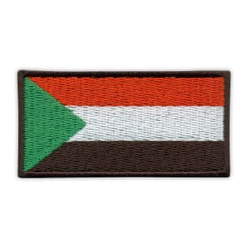 shumee Našitek zastave Sudana - Prišitje - Vezeni našitek/značka/emblem